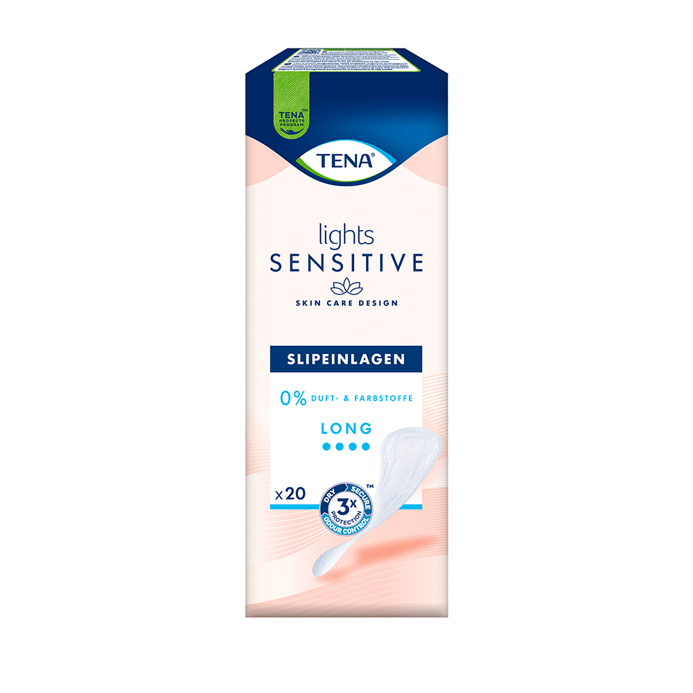 Bild: TENA Lights Sensitive Slipeinlagen Long 