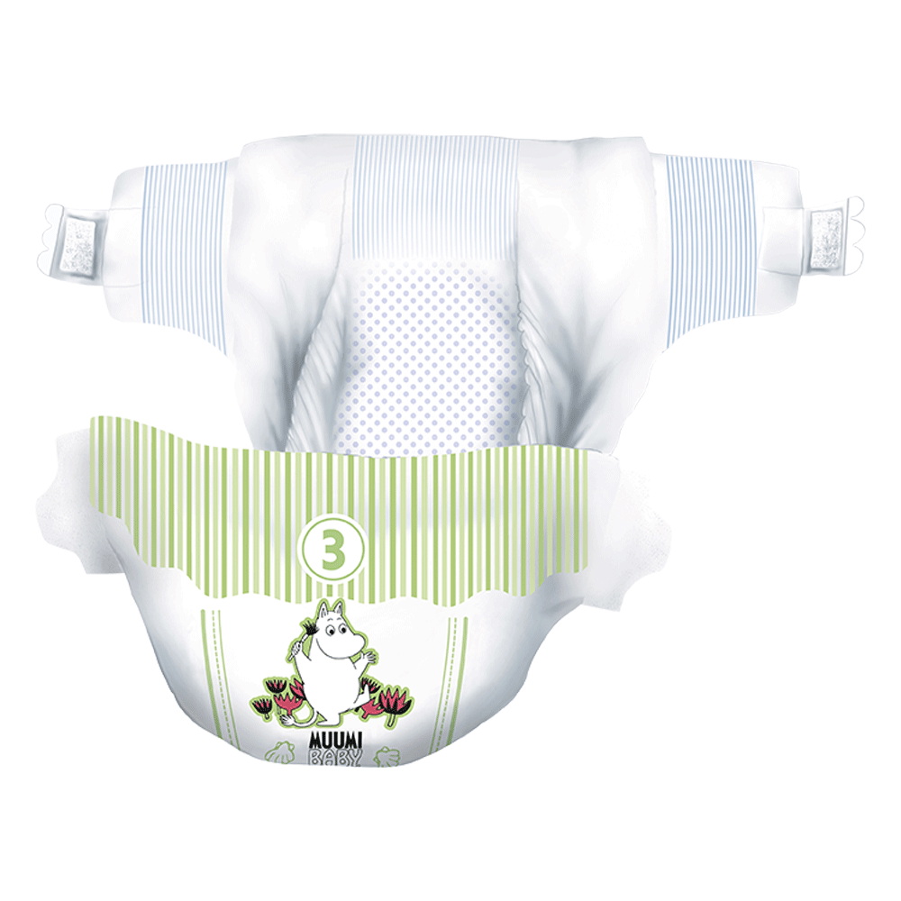 Bild: Moomin Baby Windeln Größe 3, 5kg - 8kg