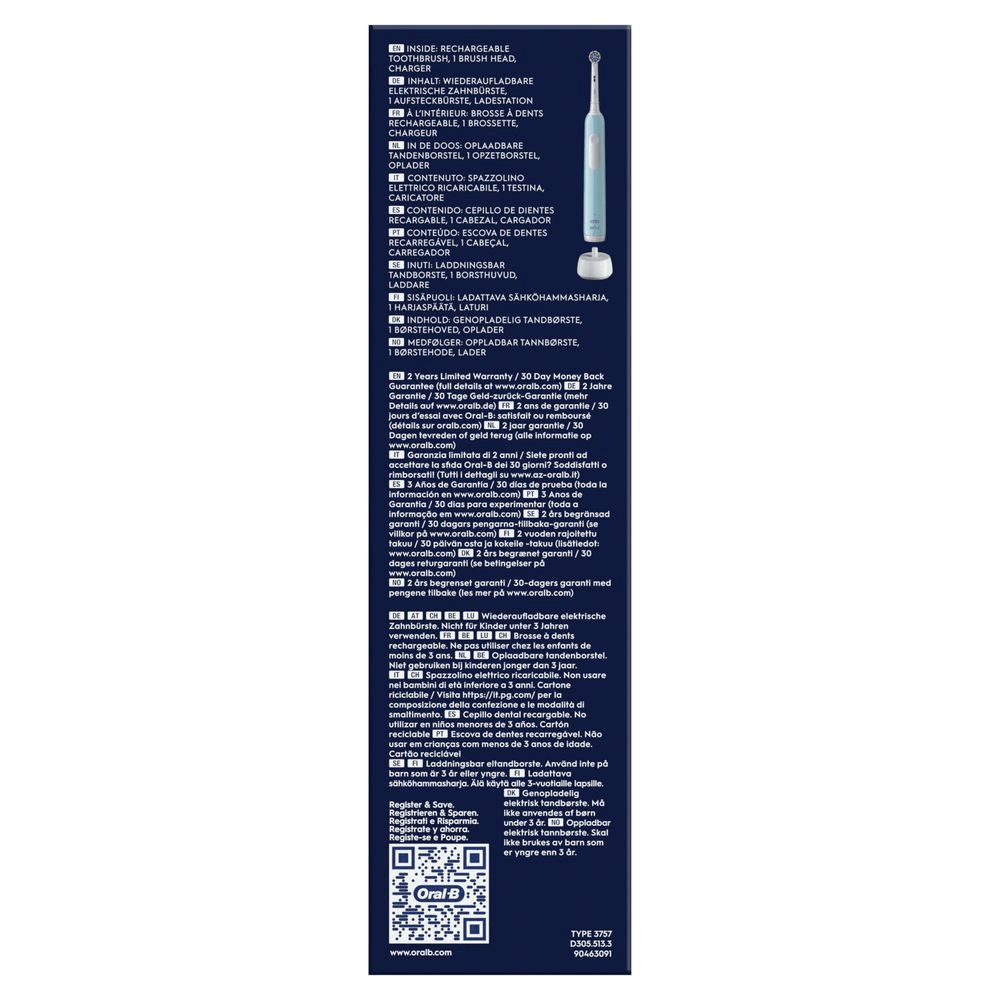 Bild: Oral-B Pro Series 1 Elektrische Zahnbürste, Blau
