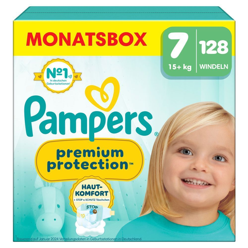 Bild: Pampers Premium Protection Größe 7