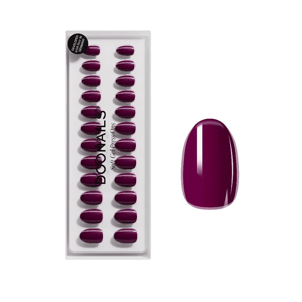 Bild: DOONAILS Soft Gel Press Ons Short Round