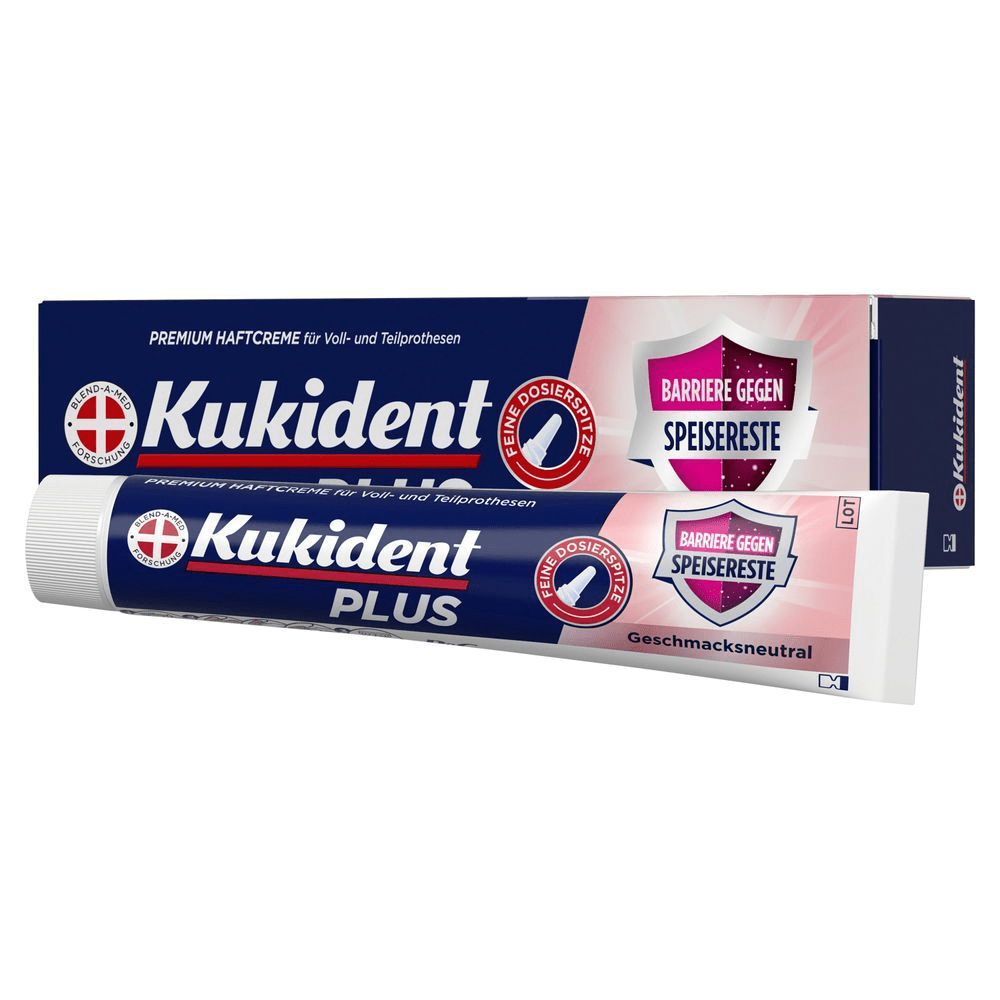 Bild: Kukident Plus Premium Haftcreme
