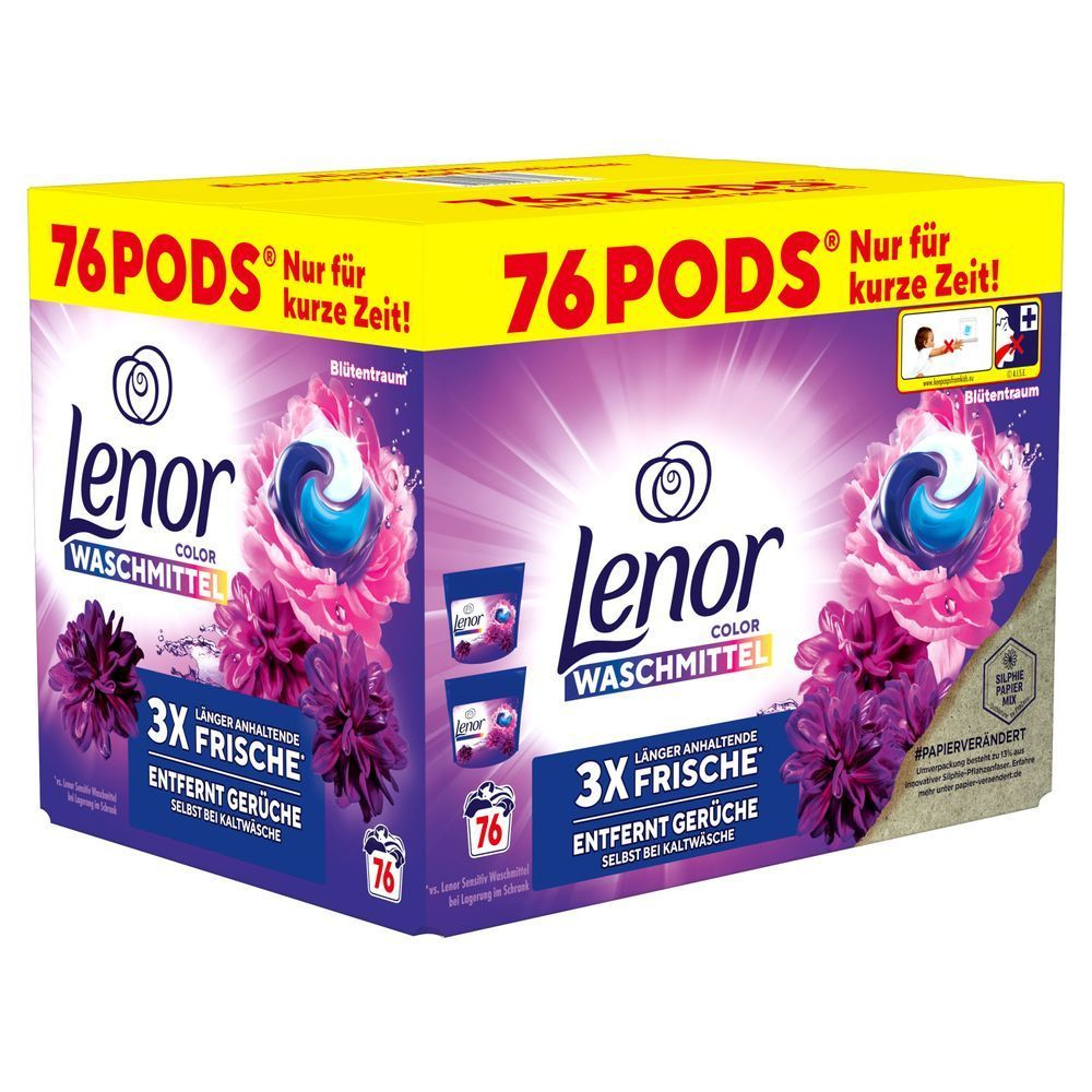 Bild: Lenor PODS® Waschkapseln, Blütentraum