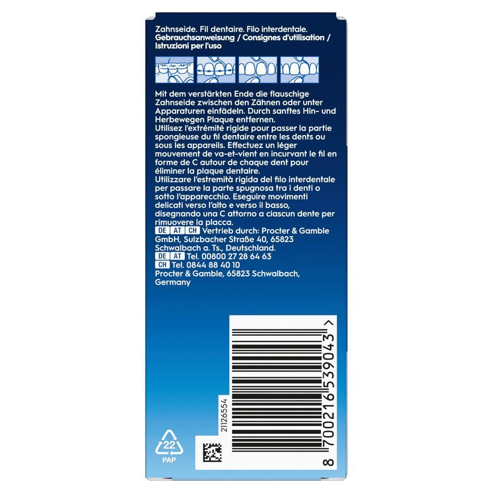 Bild: Oral-B Superfloss Zahnseide