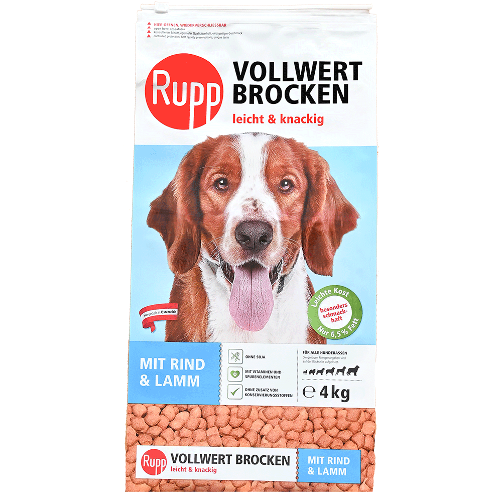 Bild: Rupp Vollwert Brocken mit Rind und Lamm
