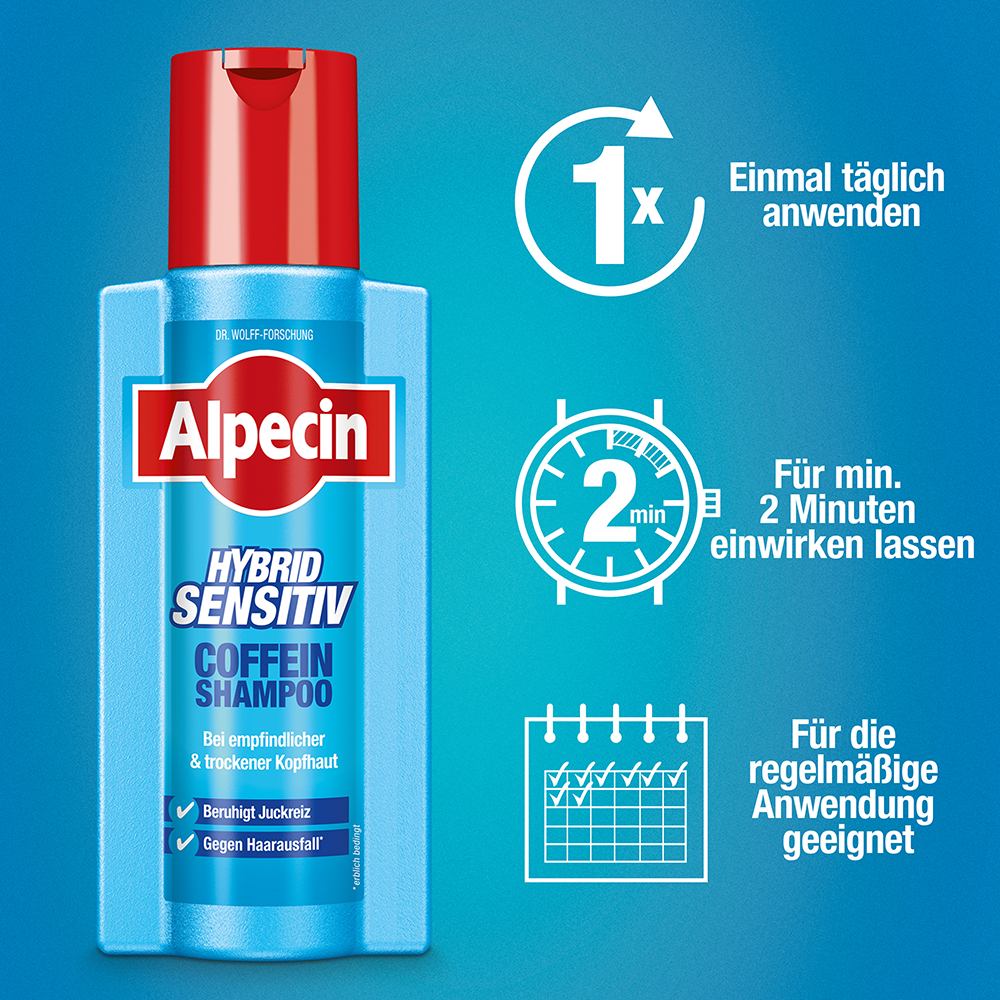 Bild: Alpecin Coffein Shampoo Hybrid Sensitive 