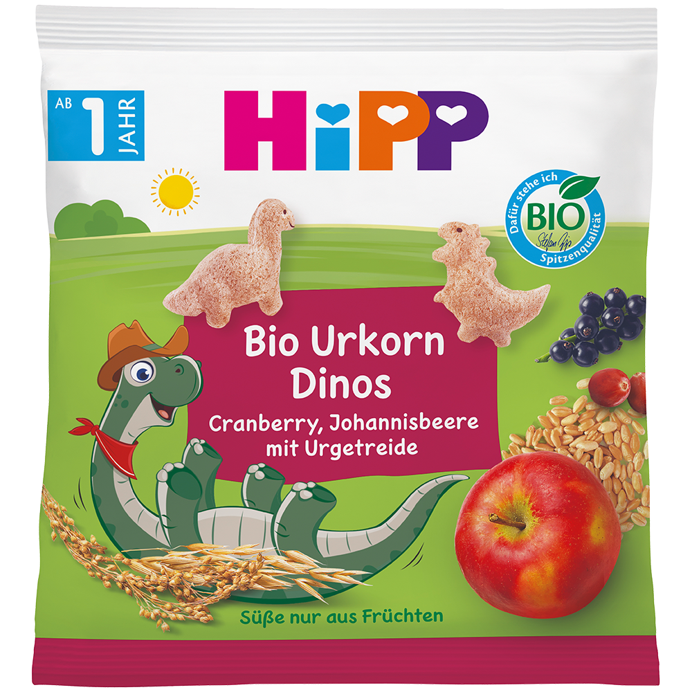 Bild: HiPP Bio Urkorn Dinos
