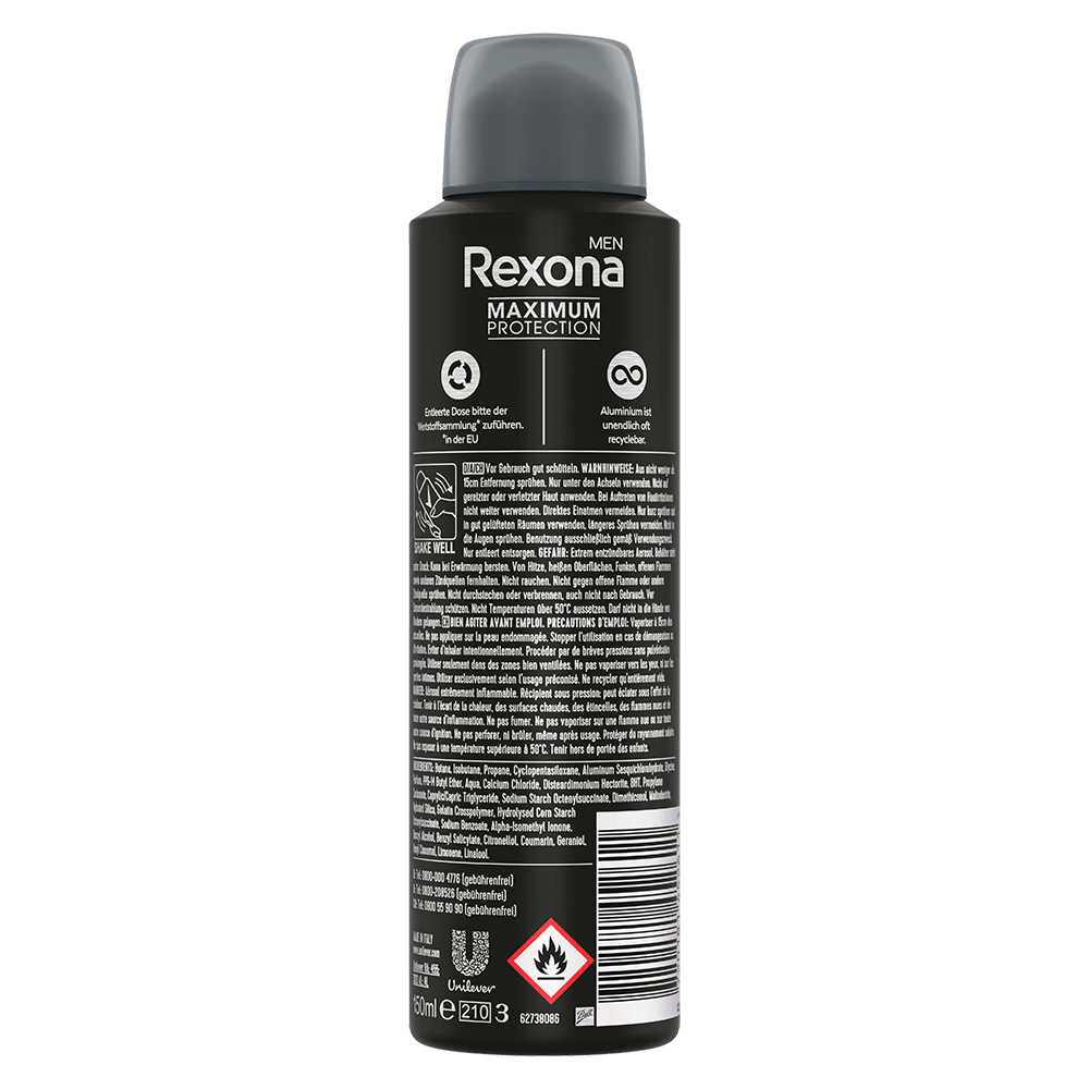 Bild: Rexona MEN Maximum Protection Deo Spray Intense Fresh