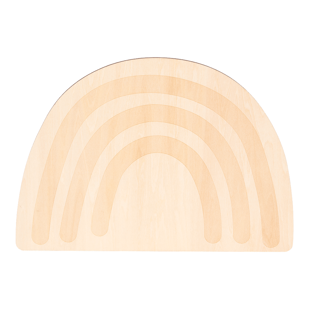 Bild: Little Dutch Wandleuchte Regenbogen aus Holz 
