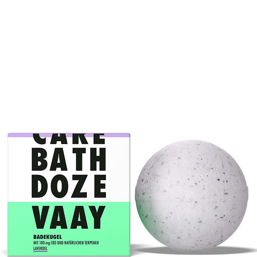 Bild: VAAY CBD Bathbomb Lavender
