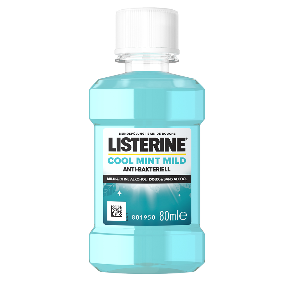 Bild: LISTERINE Mundspülung Cool Mint Mild Mini