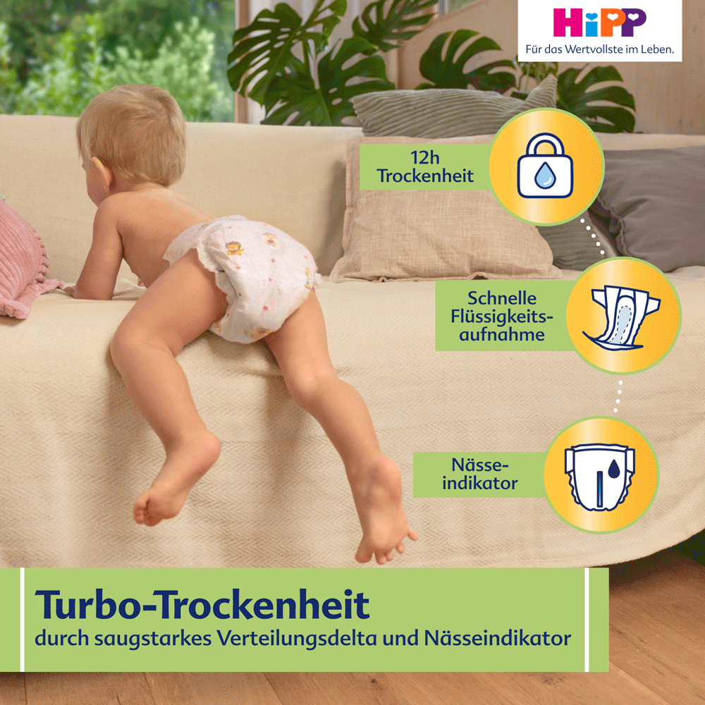 Bild: HiPP Premium Windeln Gr. 1, 2kg - 5kg 