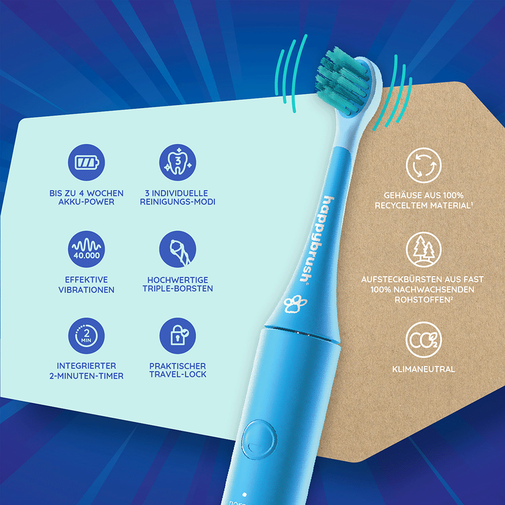 Bild: happybrush Lernzahnbürste Eco Vibe Kids