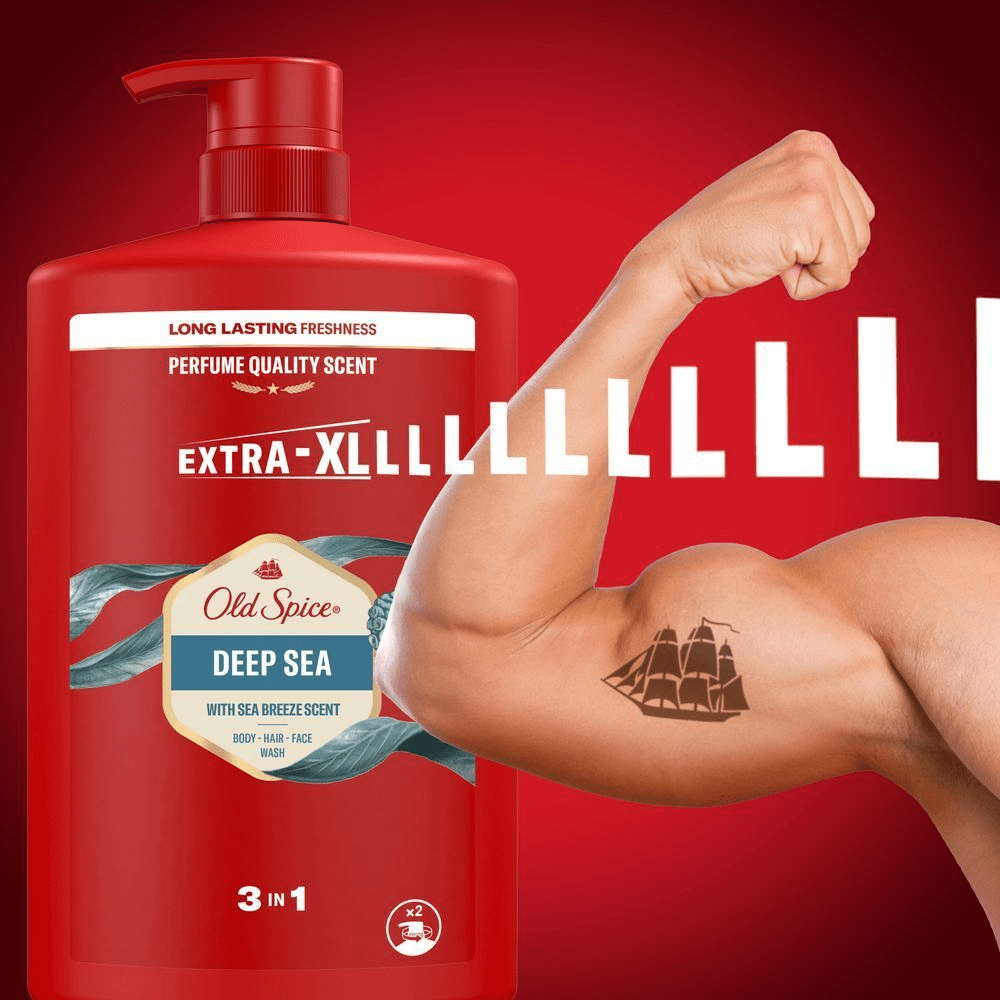 Bild: Old Spice Deep Sea Männer Duschgel & Shampoo