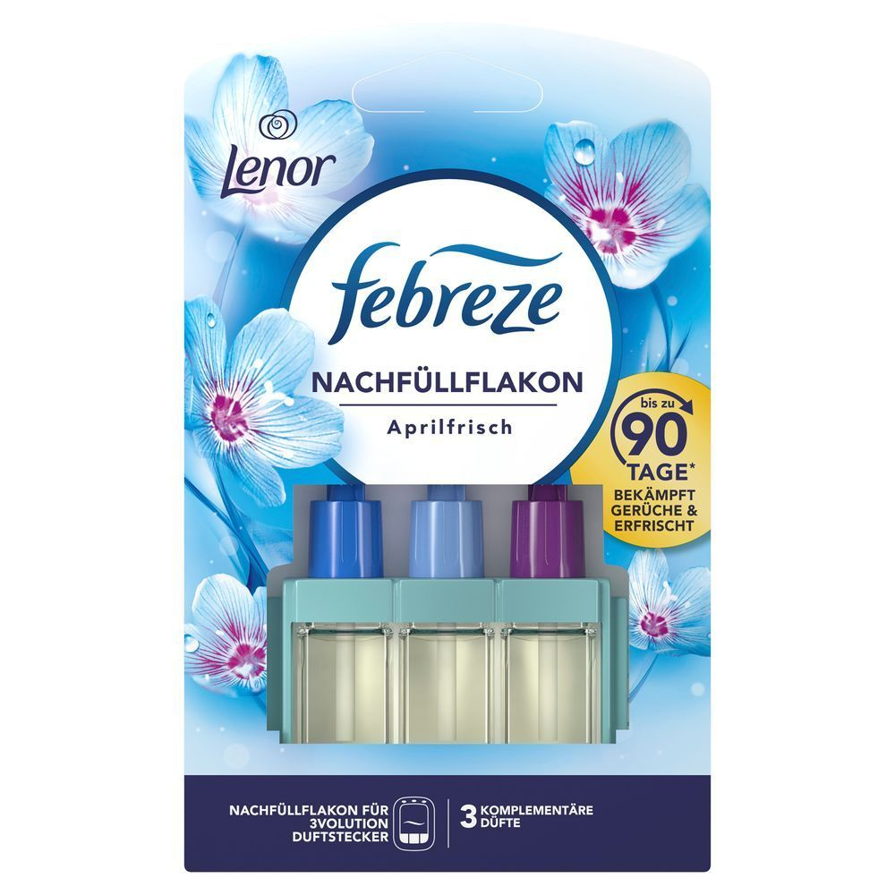 Bild: Febreze 3Volution Aprilfrisch Duftstecker Nachfüller