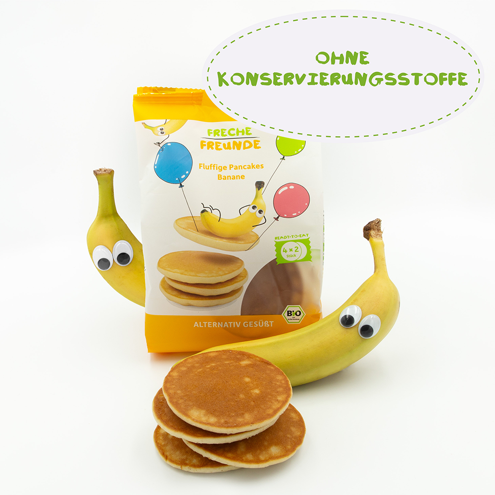 Bild: Freche Freunde Fluffige Pancakes Banane