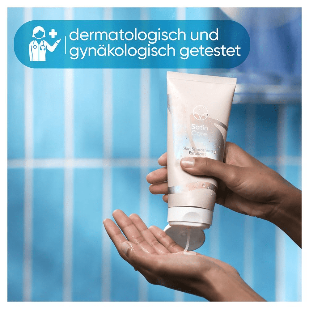 Bild: Gillette Satin Care für den Intimbereich Peeling