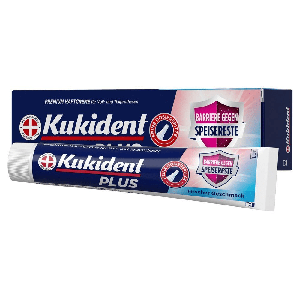 Bild: Kukident Plus Premium Haftcreme