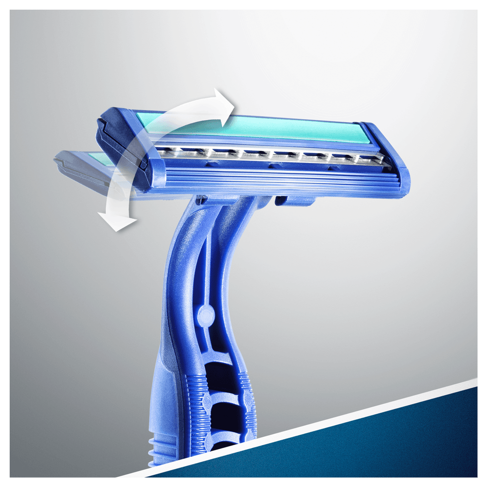 Bild: Gillette Blue II Plus Einwegrasierer 10er-Packung 