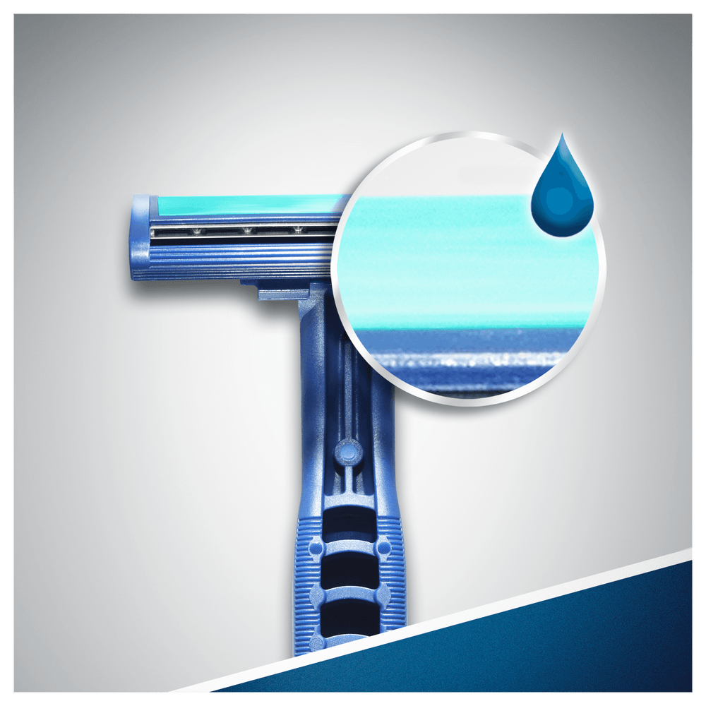 Bild: Gillette Blue II Plus Einwegrasierer 10er-Packung 