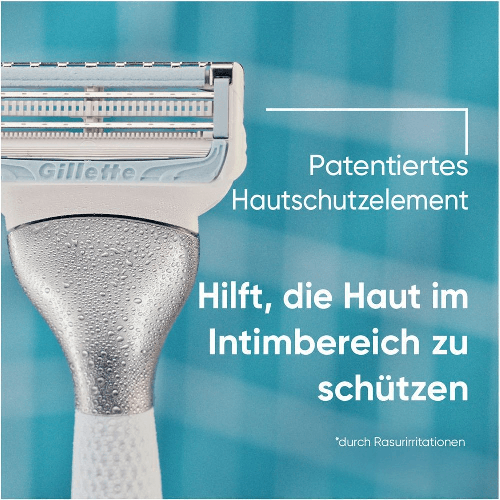 Bild: Gillette Venus Damenrasierer für den Intimbereich Ersatzklingen
