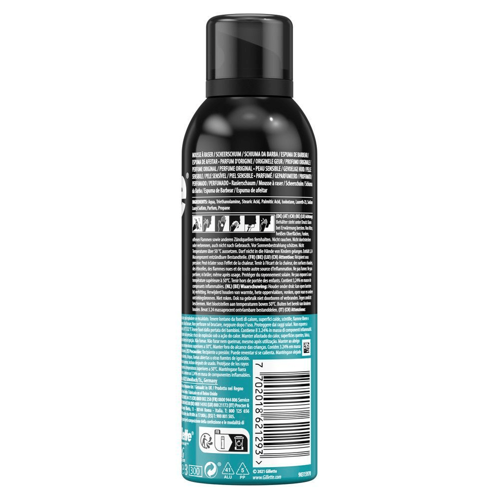 Bild: Gillette Classic Sensitive Rasierschaum 