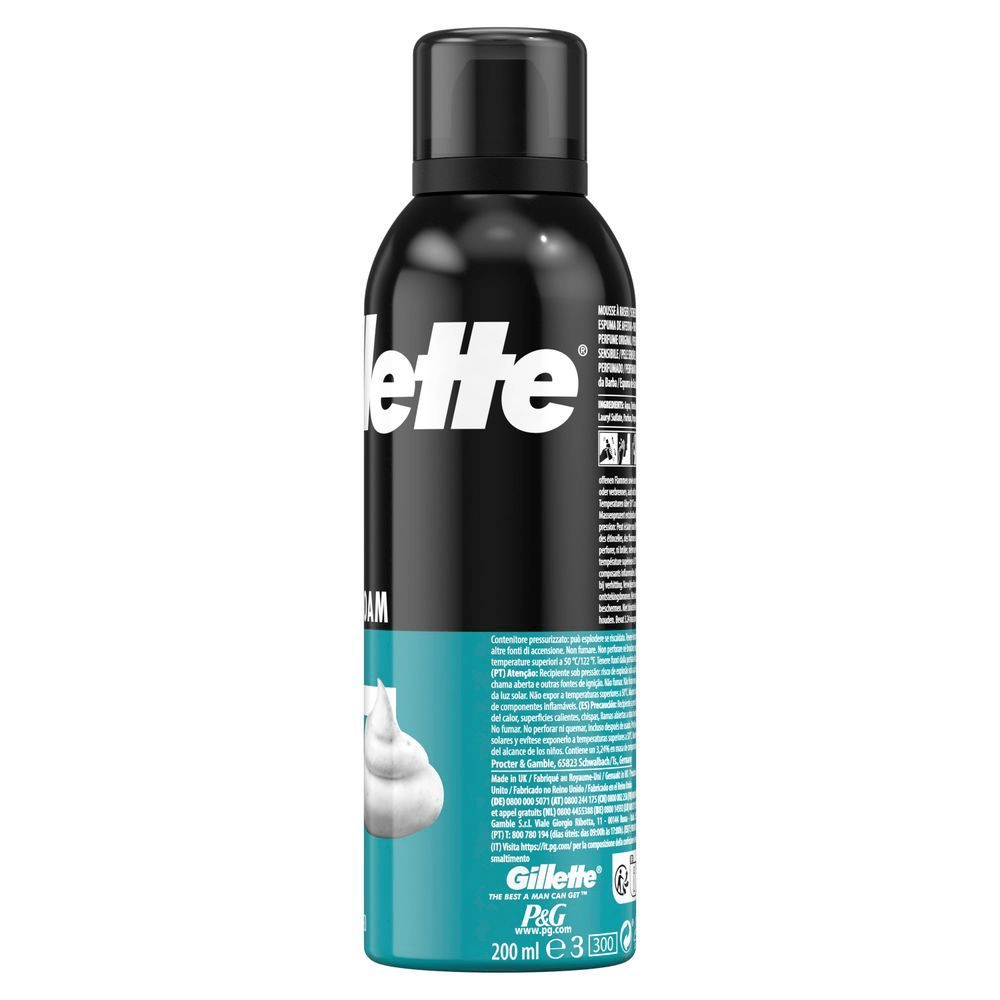 Bild: Gillette Classic Sensitive Rasierschaum 