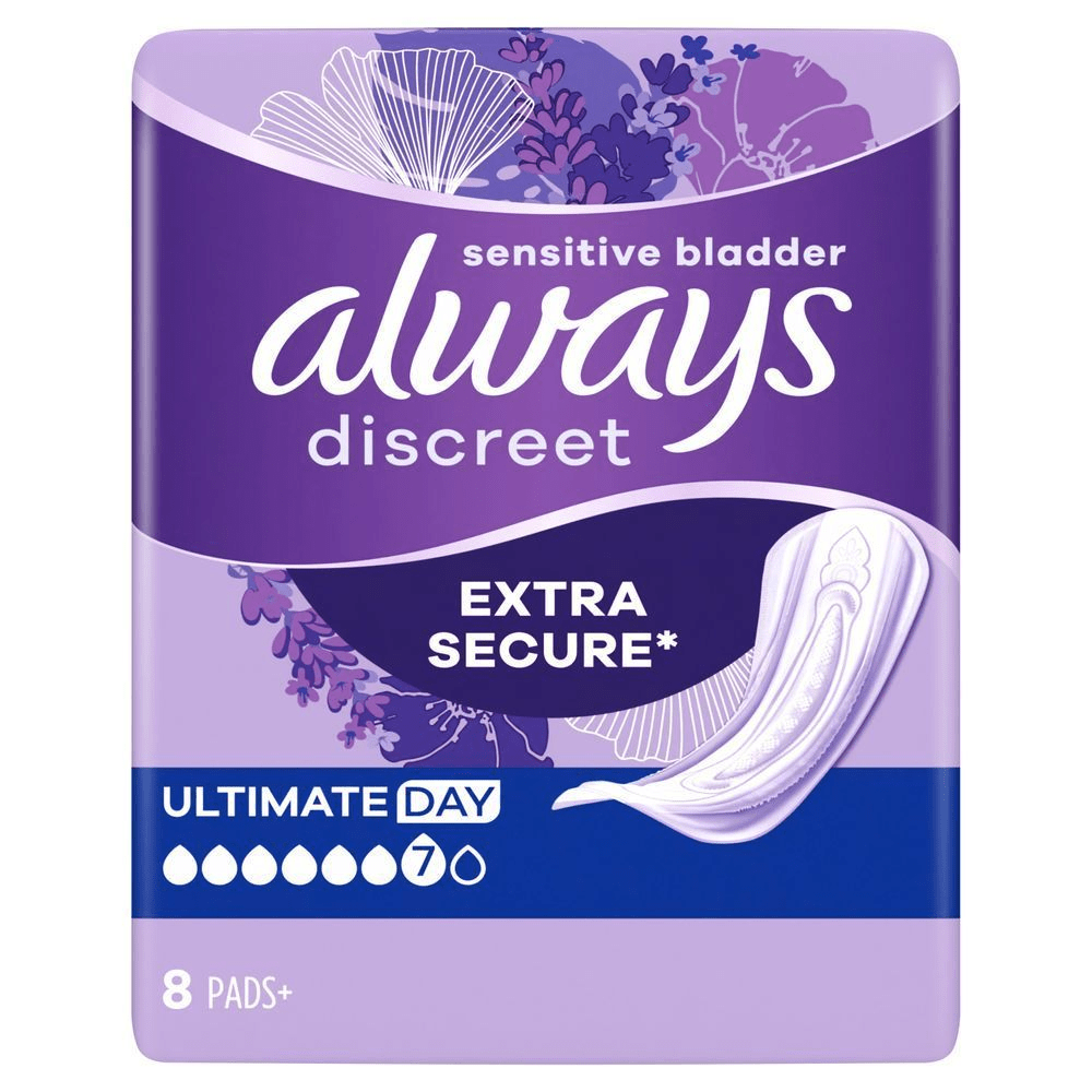 Bild: always Discreet Inkontinenzeinlagen Ultimate Tag 