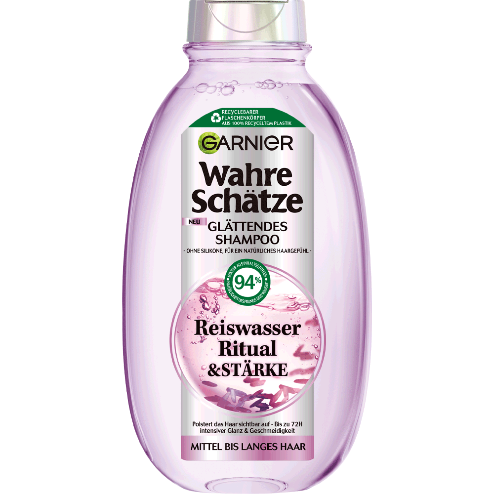 Bild: GARNIER Wahre Schätze Reiswasser Ritual Shampoo