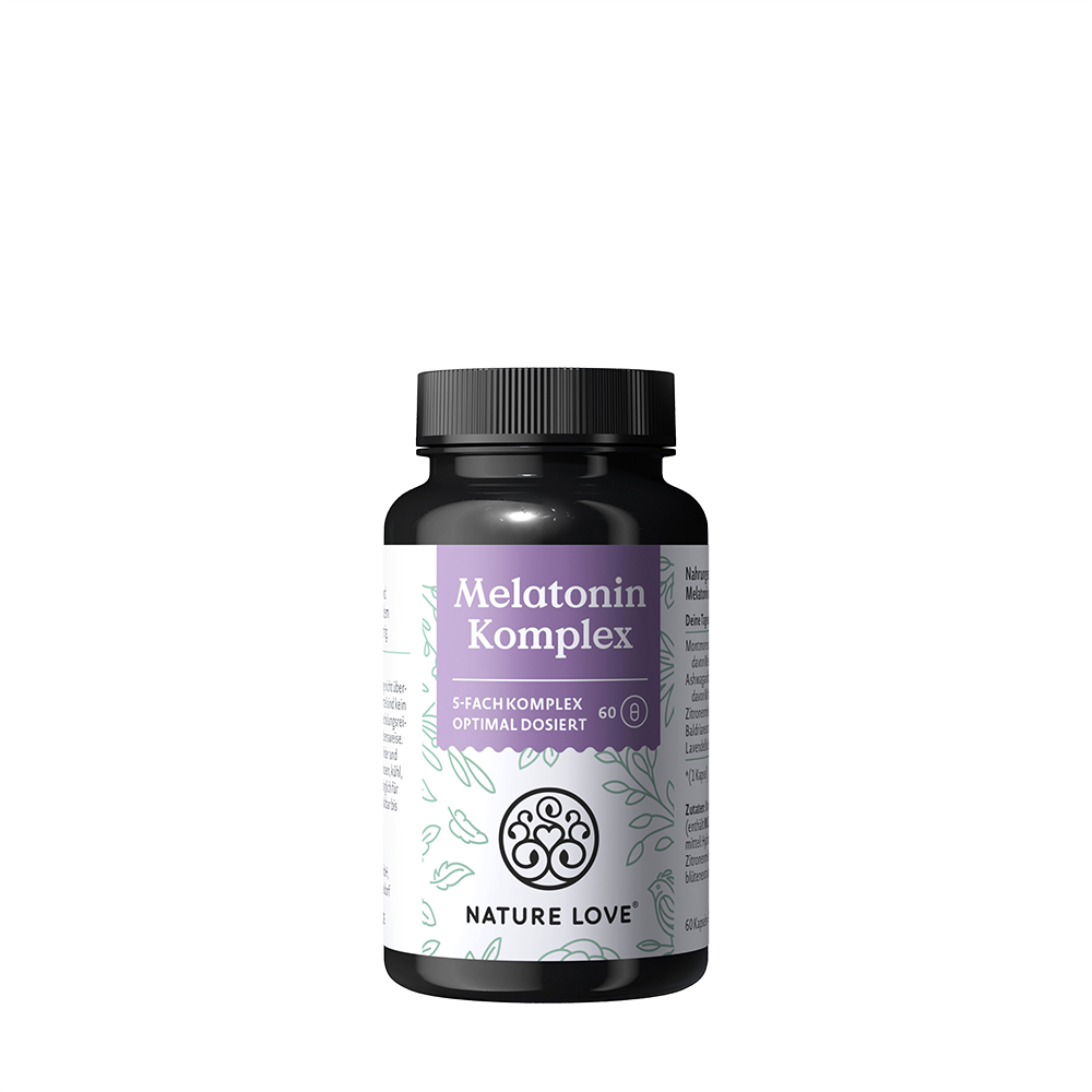 Bild: NATURE LOVE Melatonin Komplex 