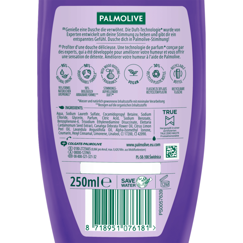 Bild: Palmolive Aroma Essence Ultimate Relax Duschgel 
