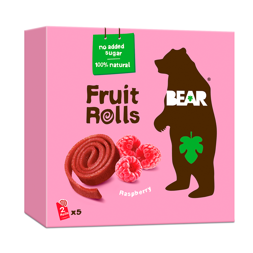 Bild: Bear Fruit Rolls Raspberry 