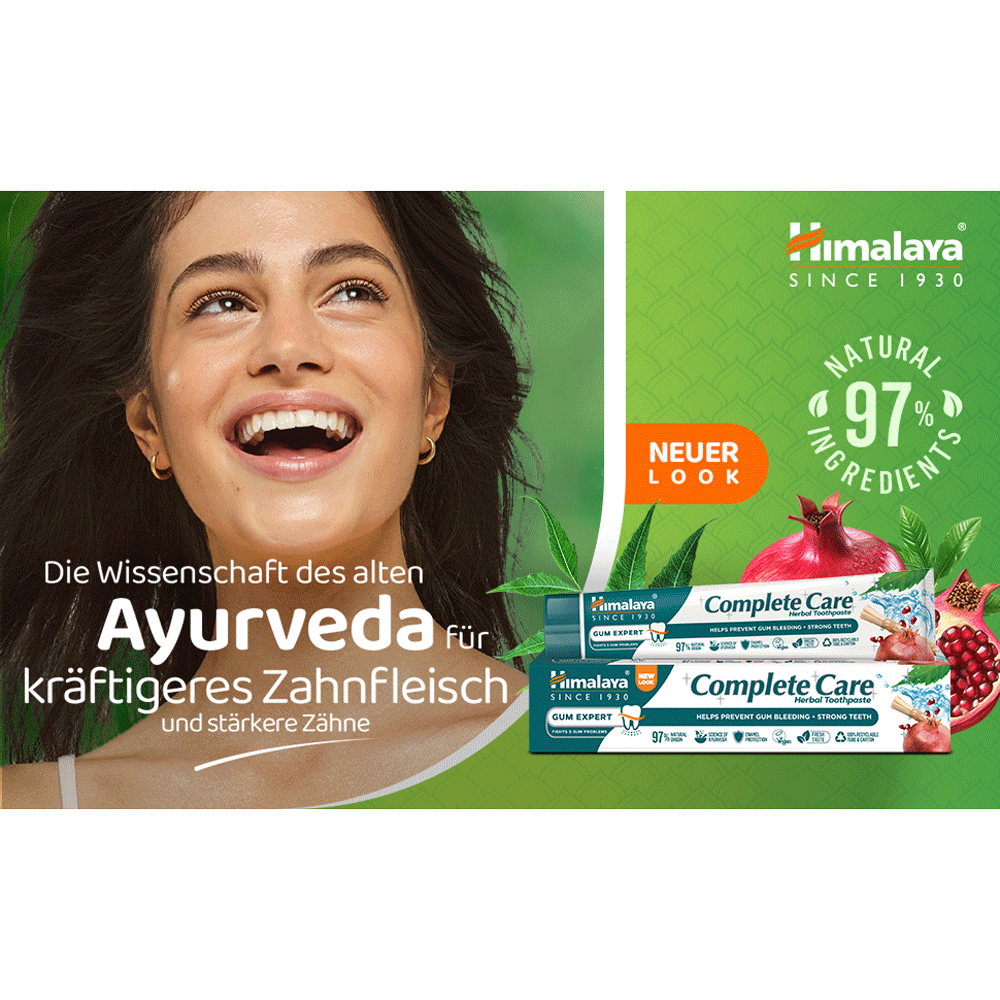 Bild: Himalaya Zahncreme Complete Care 