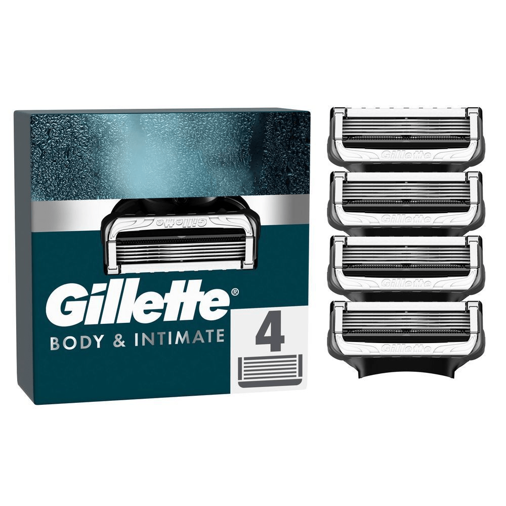 Bild: Gillette Body &amp; Intimate Rasierer-Klingen 