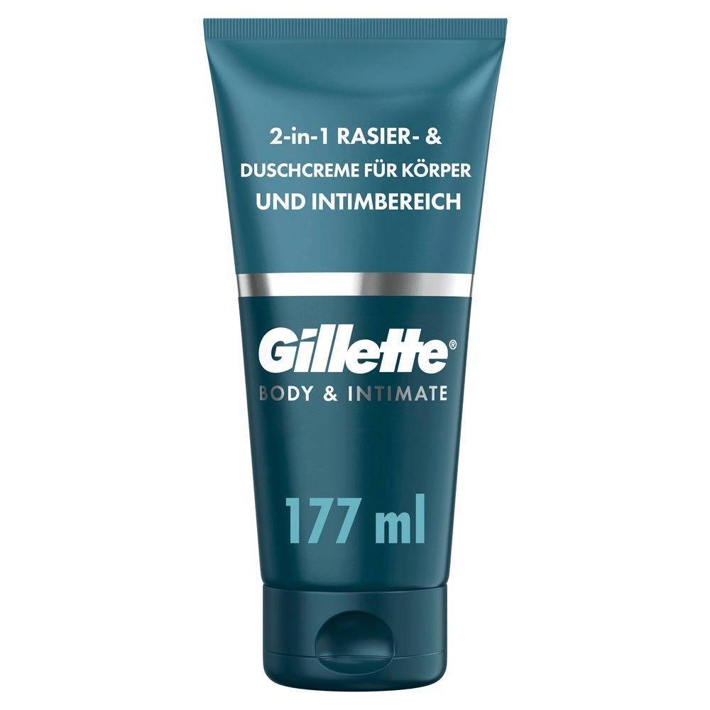 Bild: Gillette Body &amp; Intimate 2-in-1 Rasier- und Duschcreme 