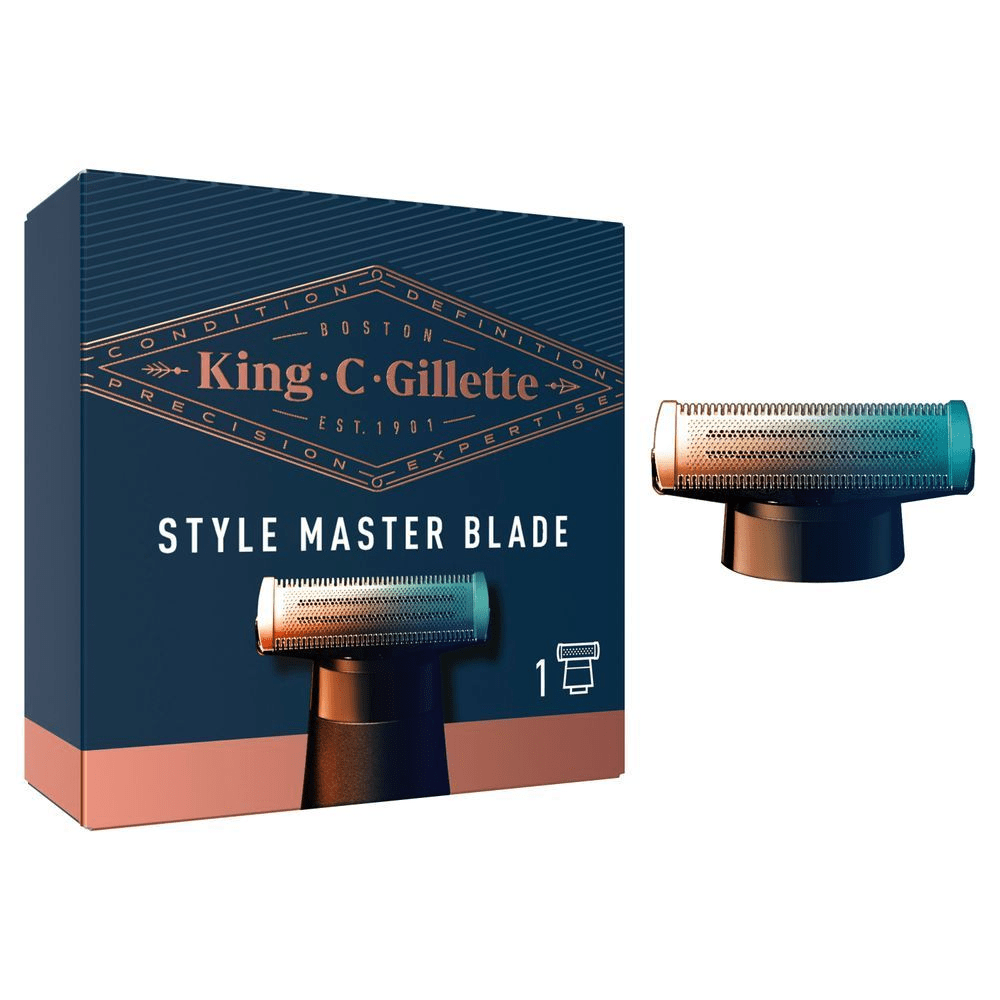Bild: Gillette King C. Style Master Klinge Mit 4D Metall-Rasierklingen 