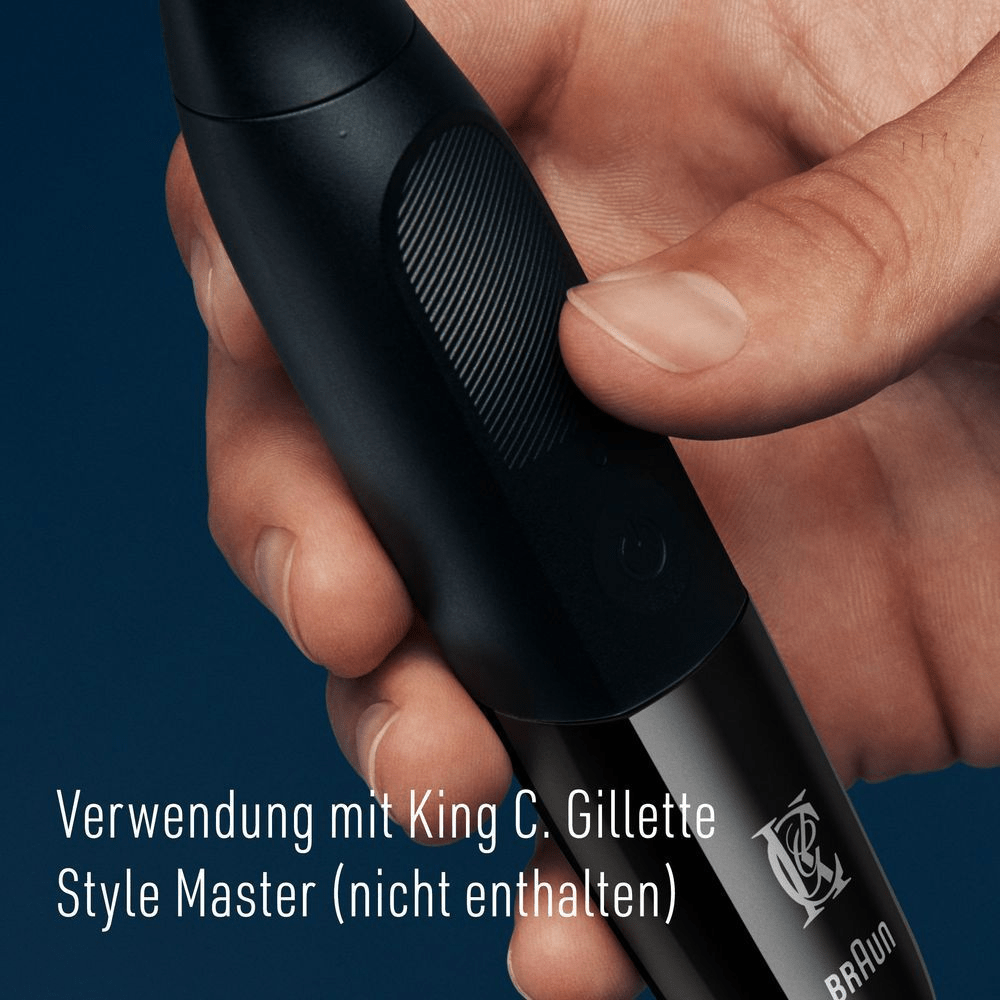 Bild: Gillette King C. Style Master Klinge Mit 4D Metall-Rasierklingen 