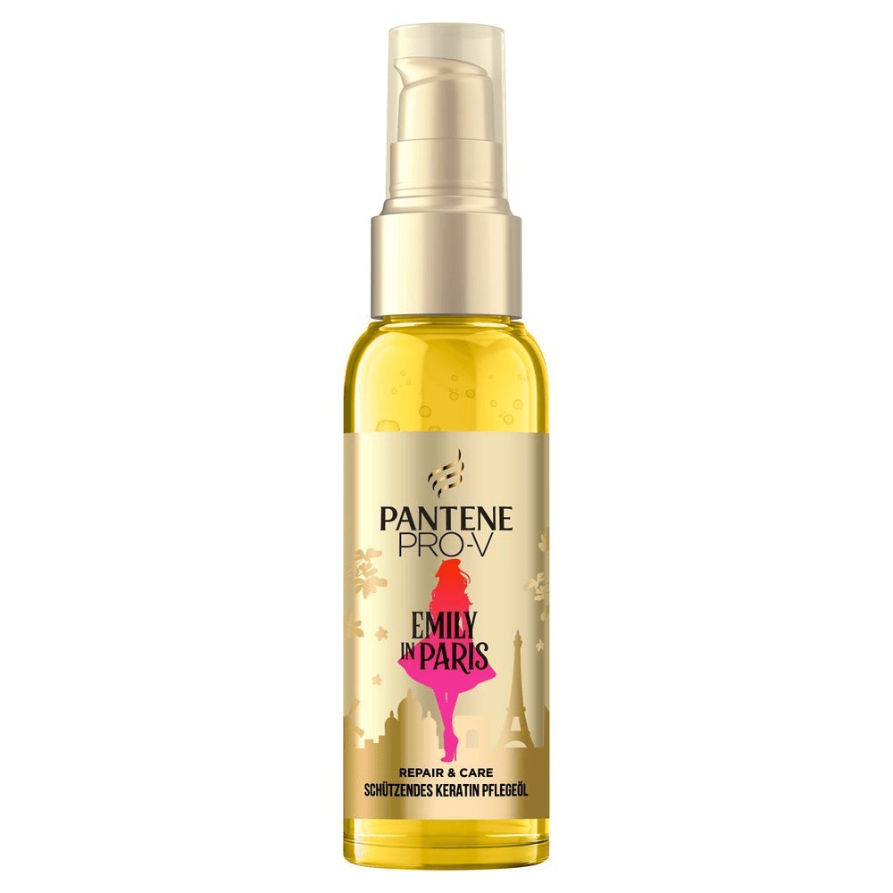 Bild: PANTENE PRO-V Emily in Paris Limited Edition Keratin Haaröl