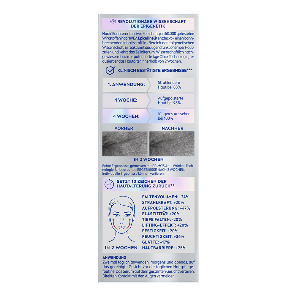 Bild: NIVEA Cellular Epigenetics Verjüngendes Serum 