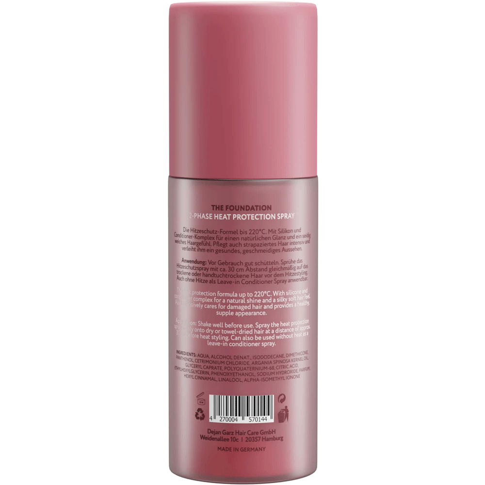Bild: Dejan Garz Hitzeschutz Spray 2 Phasen The Foundation 