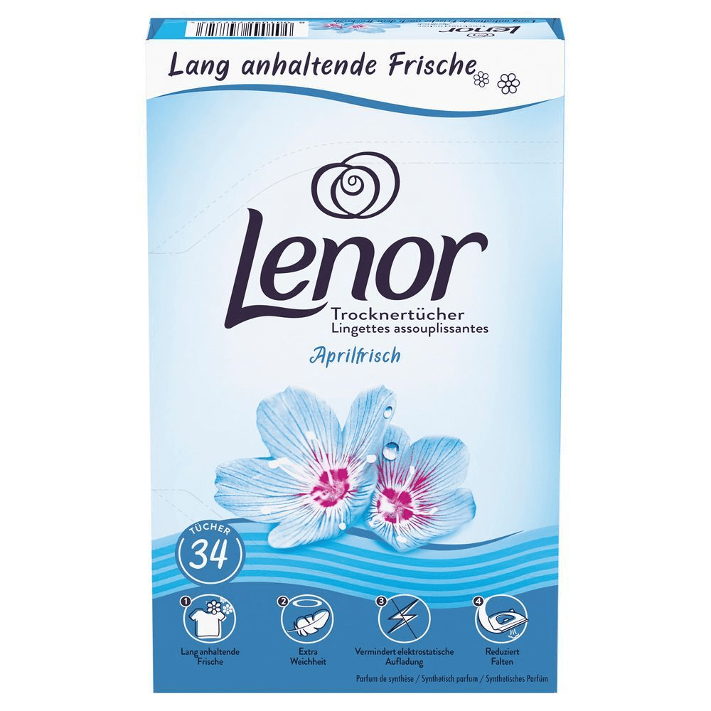 Bild: Lenor Trocknertücher Aprilfrisch 