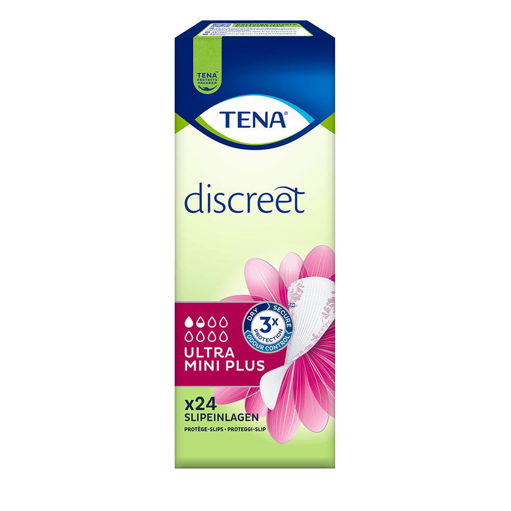 Bild: TENA Discreet Slipeinlagen Ultra Mini Plus 
