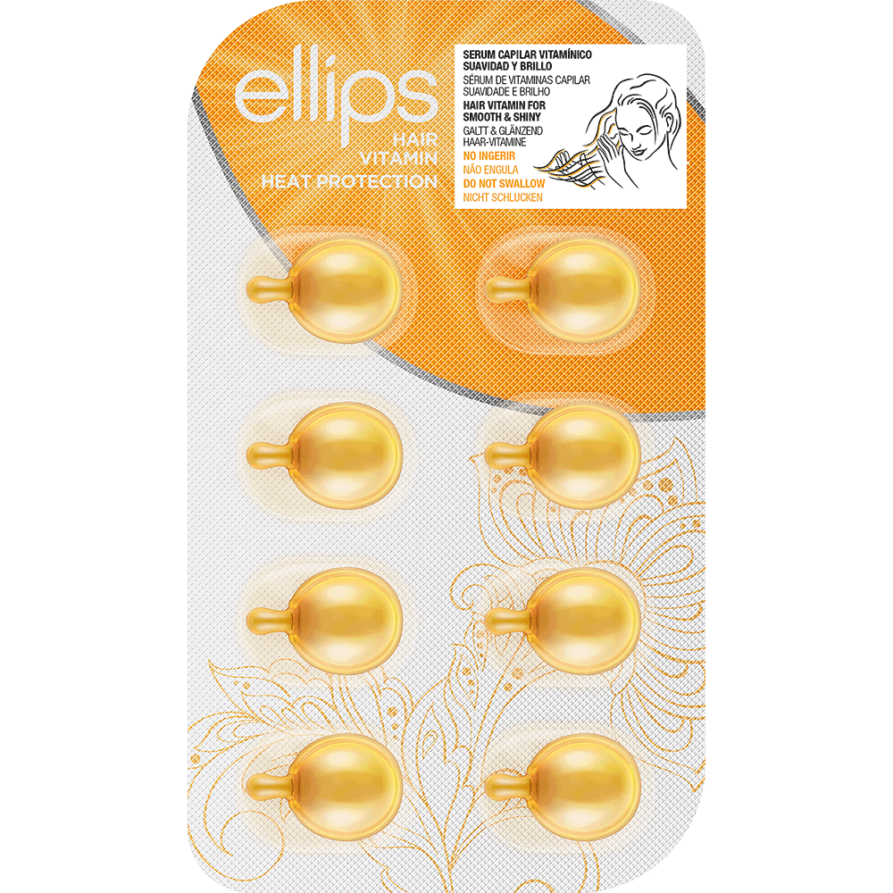 Bild: Ellips Haarvitamine Glatt und Glänzend 