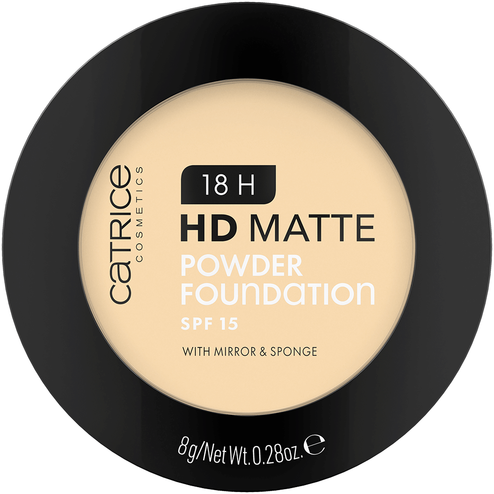 Bild: Catrice Matte Powder Foundation 18H HD 010W