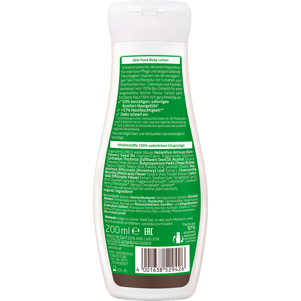 Bild: WELEDA Skin Food Bodylotion