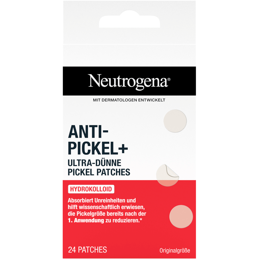 Bild: Neutrogena Anti-Pickel Patches Hydrokolloid