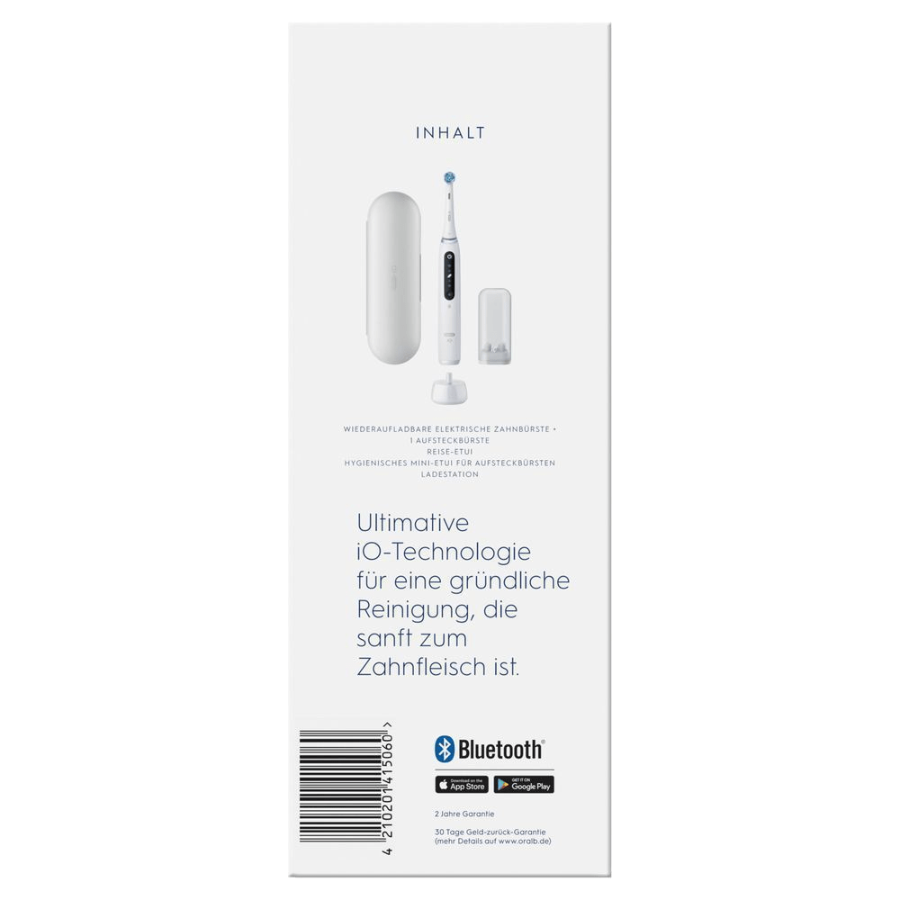 Bild: Oral-B iO Series 5 Elektrische Zahnbürste, Quite Qhite