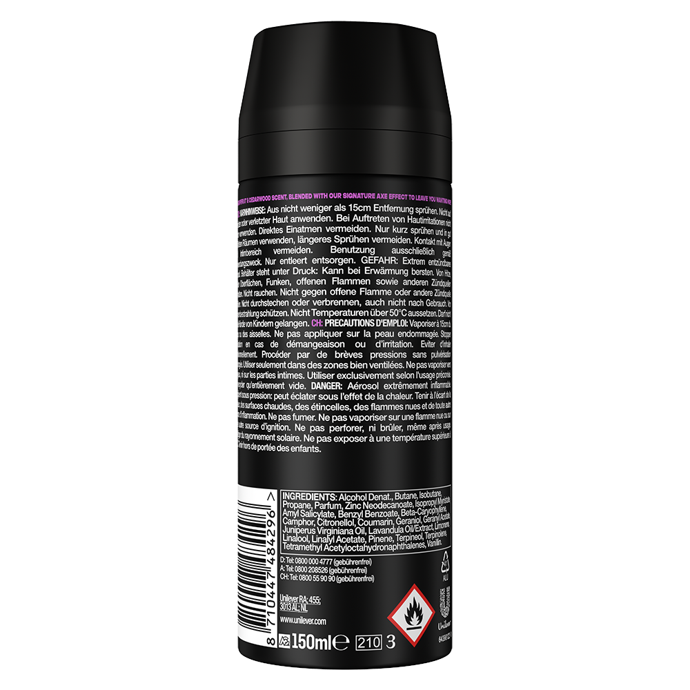 Bild: AXE Black Night Bodyspray 