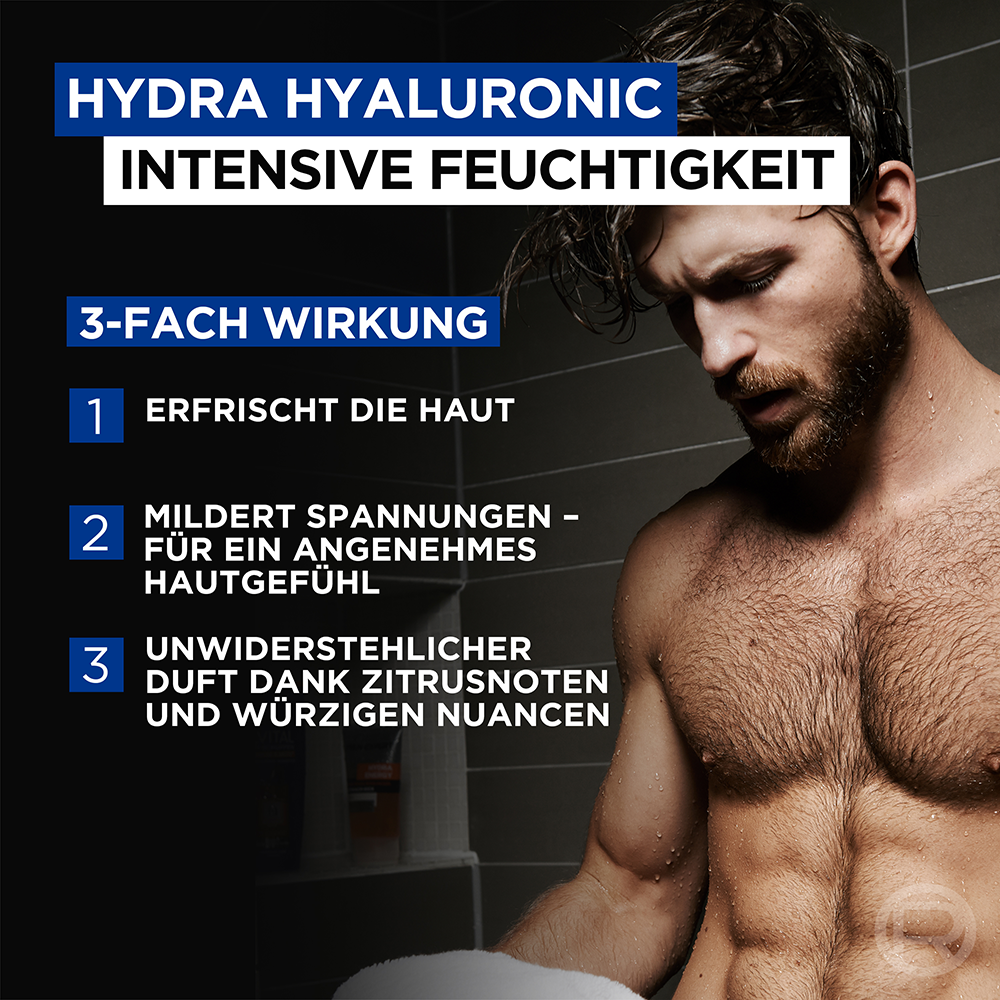 Bild: L'ORÉAL PARIS MEN EXPERT Hydra Hyaluronic Duschgel