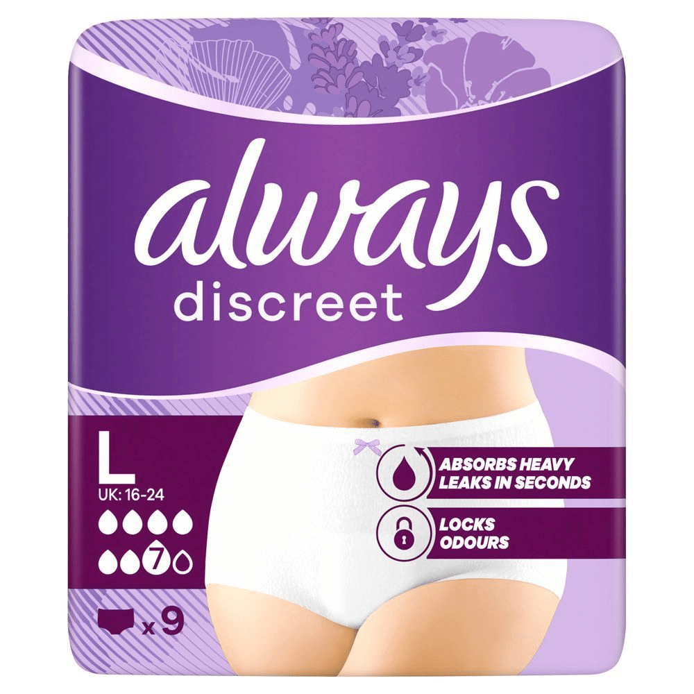 Bild: always Discreet Inkontinenz-Höschen